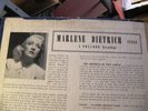 MARLENE DIETRICH SINGS 1933 Paris Mein Blondes Baby Jonny PETER KREUDER Vox 304