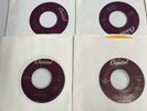 8 45’s The Beatles 90’s Colored Vinyl Jukebox Only On Labels