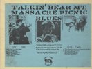BOB DYLAN Talkin' Bear Mt. Massacre Picnic Blues RARE lp transparent BLUE vinyl