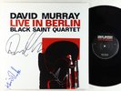 David Murray Black Saint Qt - Live In Berlin LP - Jazzwerkstatt VG++ Autograph