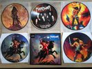 MANOWAR   5  X PICTURE  DISC VINYL  ALL  RARE  PROMO RTARITÄTS NUMRED EDITION