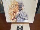 Megadeth - Megadeth 2xLP - White/Blue/Orange Splatter Vinyl  Minty