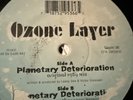 Ozone Layer Planetary Deterioration Anthony Rother Mix Label Issue Vinyl VG 1999