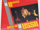 The Beatles Back In The USSR/Twist and Shout 45 RPM Record with Jukebox Strip