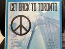 John Lennon Private LP Get Back to Toronto 1970s Rare Beatle Radio Record