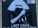 LADY GAGA The Fame Monster Silver & Coke Bottle Clear Colored Vinyl 3LP IN HAND
