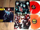 KISS DESTROYS ANAHEIM 2 LP LIVE 1976 SWIRL VINYL ALIVE II DESTROYER TOUR NEW