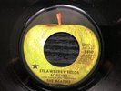 Beatles STRAWBERRY FIELDS / PENNY LANE 1971 Apple BLACK STAR LA single VG++