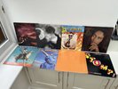 X8 LPS STYLE COUNCIL, GENESIS, BOB MARLEY, STEVE HARRINGTON, COMSAT ANGELS VINYL