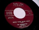 THE MIDNIGHTERS W/JAMES SAVAGE -ROCK THESE BLUES AWAY- VG+ VINYL & GREAT AUDIO