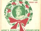 PEGGY LEE-PICTURE SLEVE + 45--(CHRISTMAS CAROUSEL)--PS--PIC--SLV