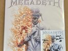 Megadeth Self Titled Orange White Corona Vinyl 2 LP SEALED SIGNED ART CARD