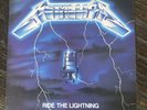 Metallica- Ride The Lightning Vinyl 1984 UK 1st Press w/OIS MFN-27 Pristine
