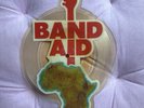 GUITAR SHAPED VINYL PICTURE  BAND AID   DO THEY KNOW IT'S CHRISTMAS ONE YEAR ON