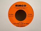 LISTEN  VESSIE SIMMONS I CAN MAKE IT ON MY OWN RARE NORTHERN SOUL SIMCO 45'