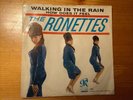 The Ronettes ‎– Walking In The Rain 1964 Philles 123 45 7” Vinyl VG+