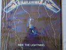 Metallica Ride The Lightning 1984 MEGAFORCE 1st Press HW Archival MINIMAL PLAY