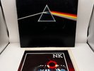 Pink Floyd LP Record Dark Side of the Moon 1973 Repress Poster Vinyl is EX++