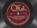78 RPM -- Clarence Williams' Blue Five (Bechet), Okeh 4966, E/E-V+ Jazz