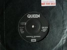 RARE SAMPLE EX+ (NM) QUEEN BOHEMIAN RHAPSODY 1980s EMI UK REPRESS SUPERB