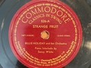 Commodore 526 - 78rpm Record - Billie Holiday (Strange Fruit / Fine And Mellow)