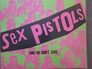 THE VERY BEST OF THE SEX PISTOLS AND WE DONT CARE*1979* MINT*