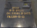 SODOM  M-16 - 20TH ANNIVERSARY LIMITED EDITION BOX SET (Orange LP)