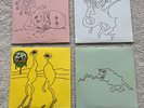 Meat Puppets Live Merlin's Mardi Gras all 4 limited 45s  sealed ready to ship