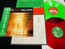 QUEEN - LIVE KILLERS RED & GREEN VINYL - JAPAN 2LP OBI GATEFOLD P-5567-8E