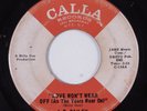 Crossover Soul 45 J.R. BAILEY Love Won't Wear Off CALLA HEAR h