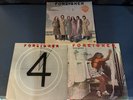 FOREIGNER-3 LP LOT-S/T US PRESSING VINYL LP W/INNER/SHRINK/HYPE + 4 & Head Games