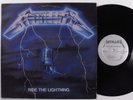 METALLICA Ride The Lightning MEGAFORCE MRI-769 LP 1st pressing q