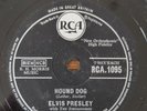 ELVIS PRESLEY 78 RPM BLUE SUEDE SHOES / HOUND DOG 1958 RCA 1095 VARIATION 1 EX
