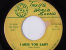 Northern Soul/Sweet Soul 45 MANDELLS I Miss You Baby TRANS WORLD SOUND HEAR h
