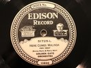 EDISON 51725 GOLDEN GATE ORCH Here Comes Malinda-A / After I Say I'm Sorry-A EE-