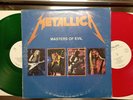 Metallica – Masters Of Evil 2xlp red green vinyl very rare