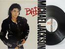 Michael Jackson  Bad  Rare 1987 Epic Records 1st Press Vinyl LP w/Insert NM