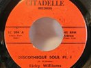 Ricky Williams - Discotheque Soul - OG Press - Rare Funk Soul 45 - VG+