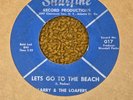 45 RPM Larry & The Loafers SHURLINE 017 Let's go to the Beach GARAGE VG