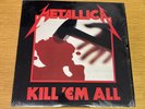 Metallica Kill Em All Lp Vinyl 1988 'Columbia CLUB' Press Shrink No Barcode VG+