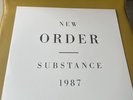 New Order Substance 1987 OG 1st Press Embossed Cover Fact 200 2xLP.