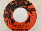 Chicano Soul 45 THEE MIDNITERS That's All / To Be With You Whittier HEAR
