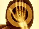 USSR X-RAY BONES RIBS VINTAGE UNIQUE ITEM RECORD 140