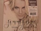 BRITNEY SPEARS FEMME FATALE URBAN OUTFITTERS CLEAR VINYL GOLD WHITE SPLATTER NEW
