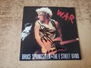 AUTOGRAPHED 1980s EXCELLENT BRUCE SPRINGSTEEN WAR/Merry Christmas Baby 45