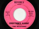 Garage Fuzz/Surf 45 - Notations - Everything's Alright/Miserlou - Beverly