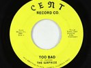 Garage Psych Fuzz 45 - Surprize - Too Bad - Cent VG+