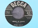 SPADE COOLEY-BREAK UP DOWN-DECCA STRIPES