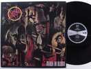SLAYER Reign In Blood AMERICAN LP VG++ 180g 2013 reissue w/ lyric sheet insert r