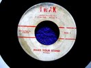 TWAK   MAKE YOUR STAND   RARE KU KLUX KLAN 45 RECORD   RALEIGH, NC